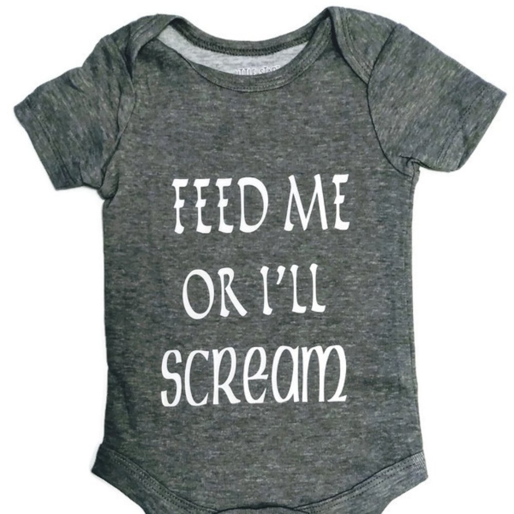Cute baby onesie size 3-6 months